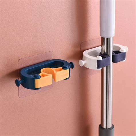 wall mounted broom holder